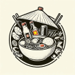 logo of VIỆT.T.FOOD